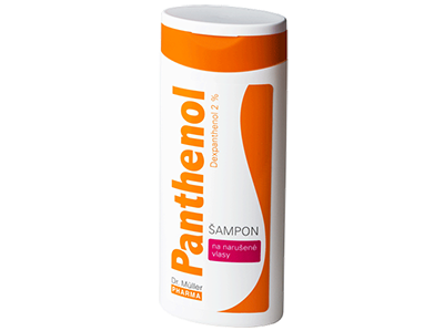 DR. MULLER PANTENOL ŠAMPŪNAS 2 % PAŽEISTIEMS PLAUKAMS, 250 ML