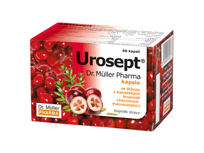 DR. MULLER UROSEPT FORTE, 60 KAPSULIŲ DR. MULLER UROSEPT FORTE, 60 KAPSULIŲ
