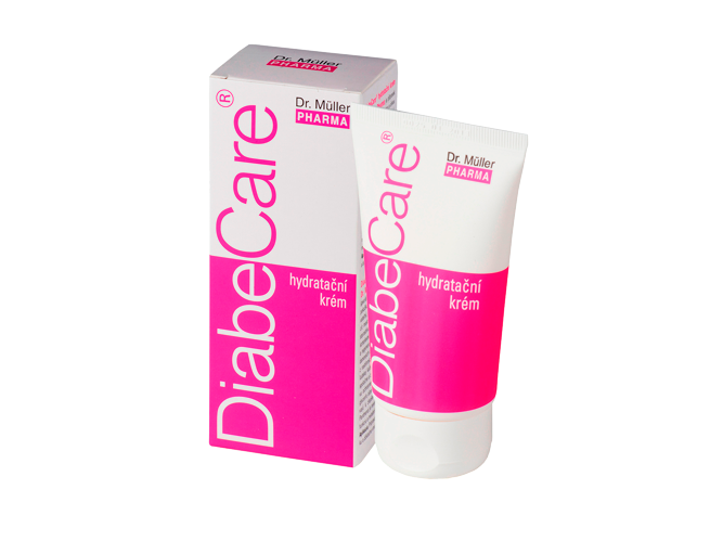 Dr. Müller DiabeCare® drėkinamasis kremas 75 ml.