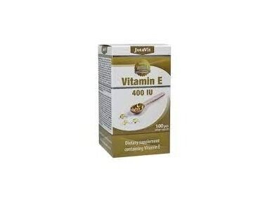 E plius vitaminas 100 kap. JutaVit E plius vitaminas 100 kap. JutaVit