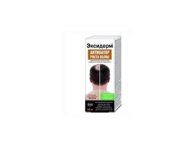 Ekciderm plaukų augimo aktyvatorius 150ml Ekciderm plaukų augimo aktyvatorius 150ml