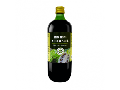 Ekologiškos indinių morindų (Morinda citrifolia) Noni sultys 100%, 1 l. Ekologiškos indinių morindų (Morinda citrifolia) Noni sultys 100%, 1 l.