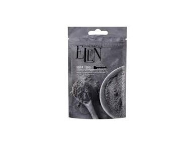 ELEN COSMETICS Juodasis molis su aktyvuota anglimi ir alavijų ekstraktu, 50 g ELEN COSMETICS Juodasis molis su aktyvuota anglimi ir alavijų ekstraktu, 50 g