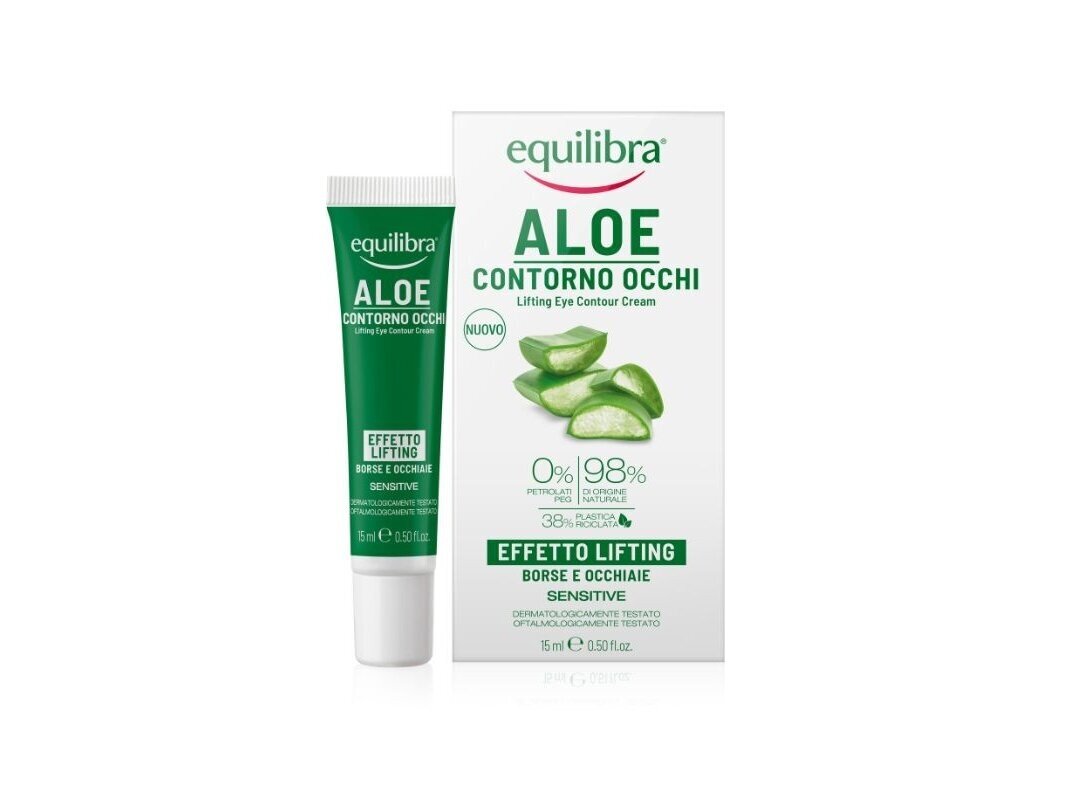 EQUILIBRA Aloe paakių kremas stangrinamasis, 15 ml