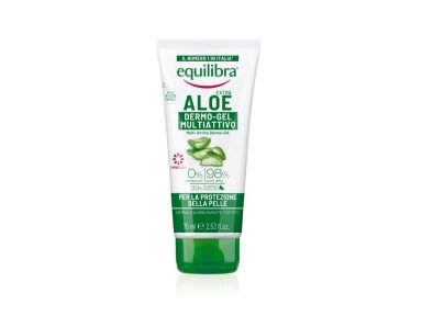 EQUILIBRA Aloe Extra kūno dermo-gelis daugiafunkcinis, 75 ml EQUILIBRA Aloe Extra kūno dermo-gelis daugiafunkcinis, 75 ml