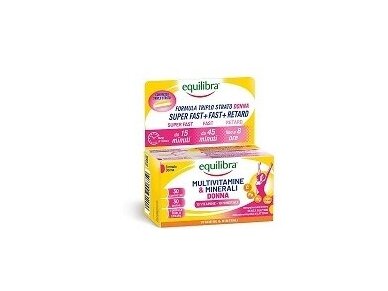 EQUILIBRA maisto papildas Multivitaminai ir mineralai MOTERIMS, 30 tablečių EQUILIBRA maisto papildas Multivitaminai ir mineralai MOTERIMS, 30 tablečių