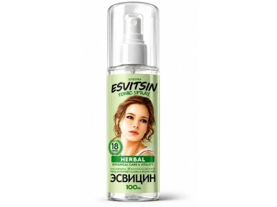 Esvitsin Herbal tonikas-purškiklis plaukų augimui, 100 ml - VITATEKA