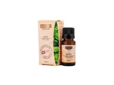 Eterinis aliejus Mėtų, 10 ml Medicalfort Eterinis aliejus Mėtų, 10 ml Medicalfort