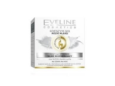 EVELINE COSMETICS Intensyviai regeneruojantis maitinamasis kremas COENZYME Q10 / GOAT‘S MILK EVELINE COSMETICS Intensyviai regeneruojantis maitinamasis kremas COENZYME Q10 / GOAT‘S MILK