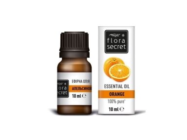 FLORA SECRET apelsinų eterinis aliejus, 10 ml