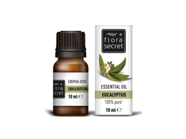 FLORA SECRET eukaliptų eterinis aliejus, 10 ml