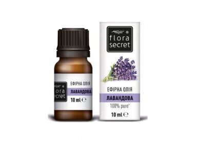 FLORA SECRET levandų eterinis aliejus, 10 ml