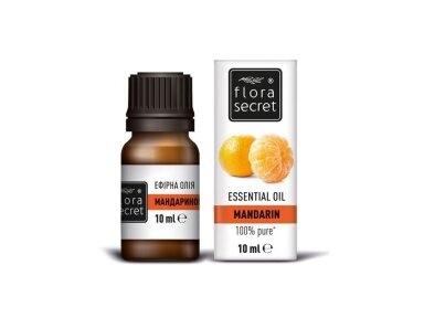 FLORA SECRET mandarinų eterinis aliejus, 10 ml