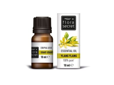 FLORA SECRET ylang-ylang (kvapiųjų kanangų) eterinis aliejus, 10 ml