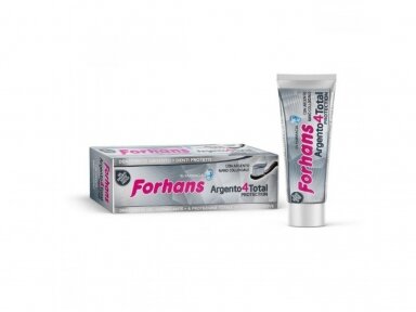 Forhans Dantų pasta Argento 4 total protection 75 ml.
