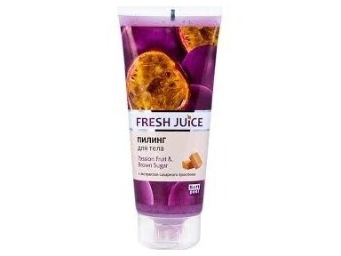 FRESH JUICE Kūno šveitiklis  “Passion Fruit&Brown sugar” 200ml