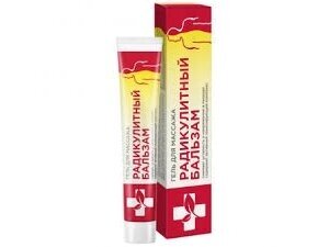 Gelis masažui " Radikulitinis balzamas " 75 ml Gelis masažui " Radikulitinis balzamas " 75 ml