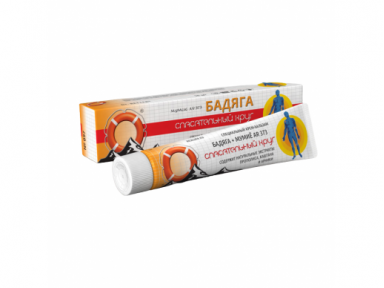 Gelbėjimo ratas® Kremas-balzamas kūnui , Mumijus + Badiaga, 50g. Gelbėjimo ratas® Kremas-balzamas kūnui , Mumijus + Badiaga, 50g.
