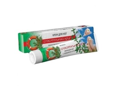 Gelbėjimo ratas®, Pėdų kremas su čiobreliais ir rozmarinais 50g. Gelbėjimo ratas®, Pėdų kremas su čiobreliais ir rozmarinais 50g.