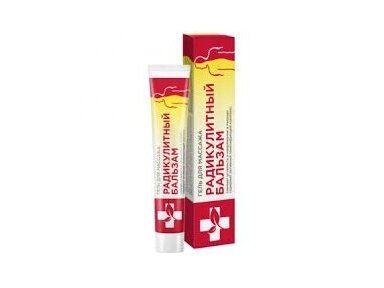 Gelis masažui " Radikulitinis balzamas " 75 ml Gelis masažui " Radikulitinis balzamas " 75 ml