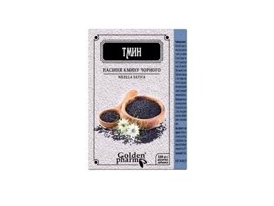 Golden Pharm Juodųjų kmynų sėklos 100 g Golden Pharm Juodųjų kmynų sėklos 100 g
