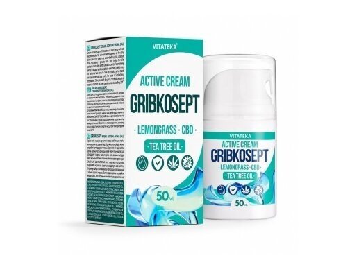 Gribkosept kremas Vitateka, 50 ml