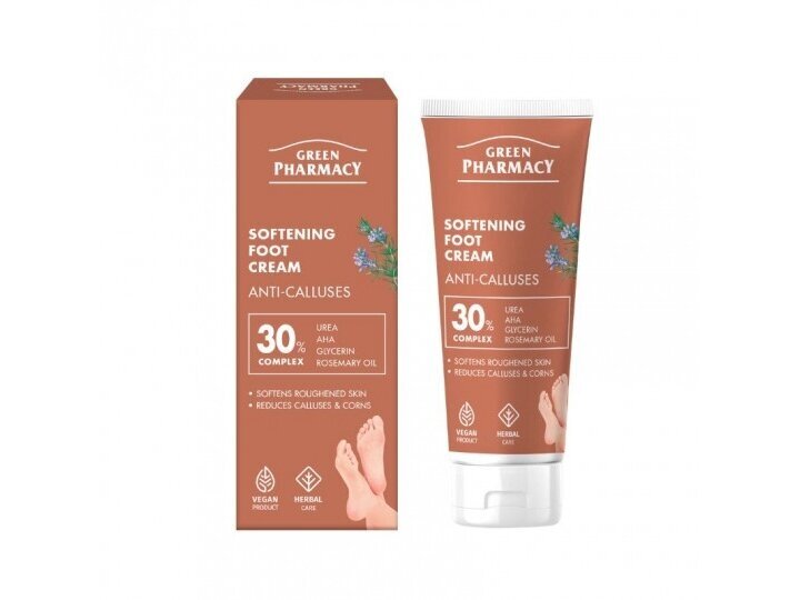 „Green Pharmacy“ minkštinamasis pėdų kremas 75 ml