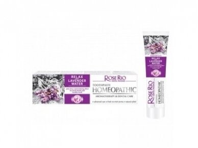 Homeopatinė Rose Rio Relax dantų pasta 65ml. Homeopatinė Rose Rio Relax dantų pasta 65ml.