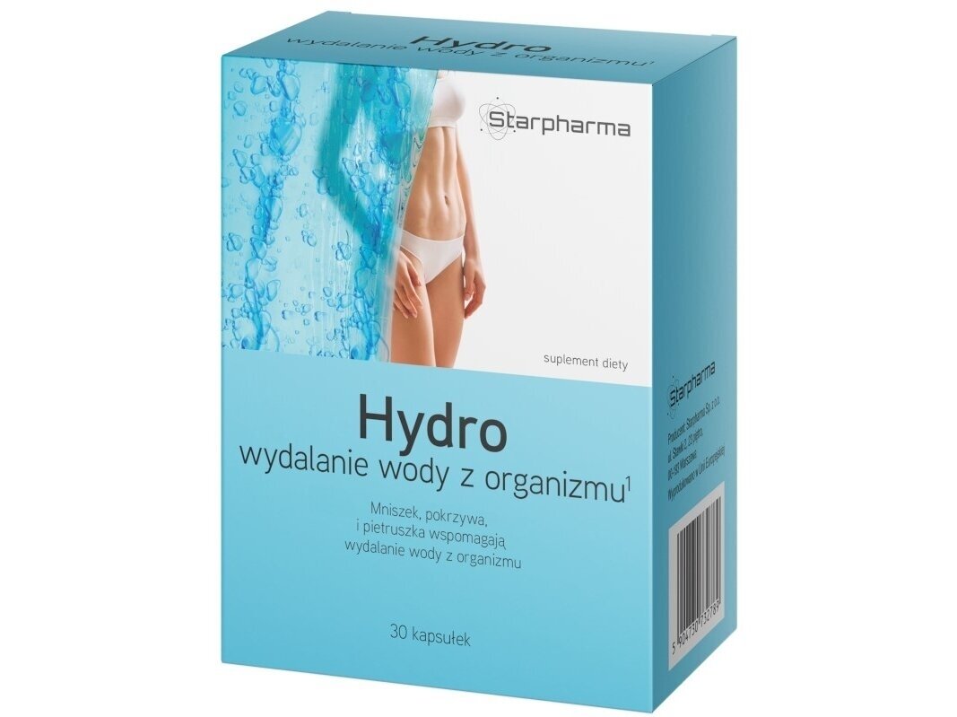 Hydro 30 kaps. (Skysčių pasišalinimui per inkstus/šlapimo takus)