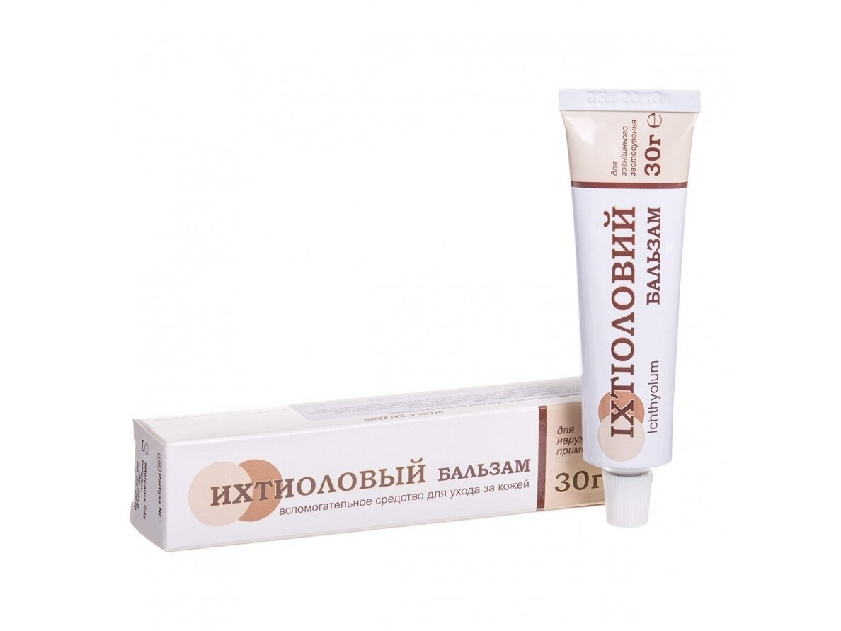 Ichtiolo 10 % balzamas, 30 g