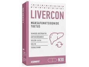 ICONFIT Livercon (30 kapsulių) ICONFIT Livercon (30 kapsulių)