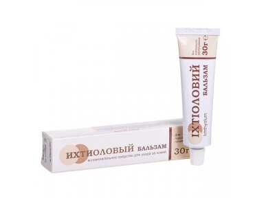 Ichtiolo 10 % balzamas, 30 g Ichtiolo 10 % balzamas, 30 g