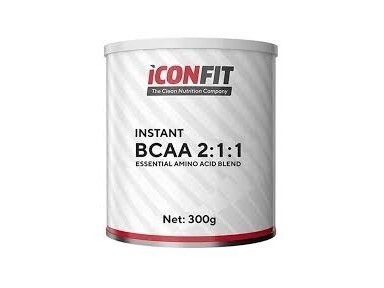 ICONFIT BCAA 2:1:1 Amino Rūgštys (300 gr.) Spanguolių skonio