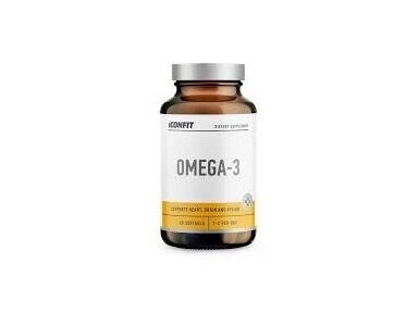 ICONFIT Omega-3 (60 Kapsulių) ICONFIT Omega-3 (60 Kapsulių)