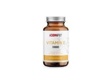 ICONFIT Maisto Papildas Vitaminas E 90 Kapsulių ICONFIT Maisto Papildas Vitaminas E 90 Kapsulių