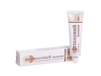 Ichtiolo 10 % balzamas, 30 g Ichtiolo 10 % balzamas, 30 g