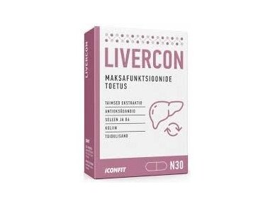 ICONFIT Livercon (30 kapsulių) ICONFIT Livercon (30 kapsulių)
