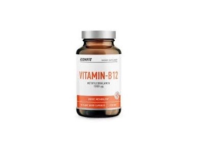ICONFIT Maisto Papildas Vitaminas B12 90 Kapsulių ICONFIT Maisto Papildas Vitaminas B12 90 Kapsulių