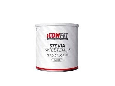 ICONFIT Stevijos pagrindo saldiklis (Be Kalorijų) 350 gr. ICONFIT Stevijos pagrindo saldiklis (Be Kalorijų) 350 gr.