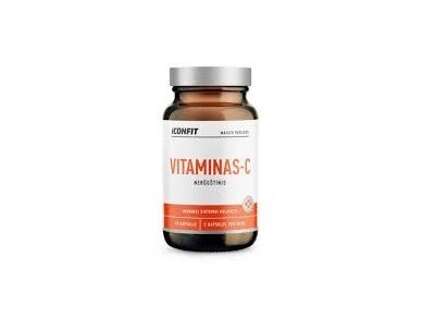ICONFIT Maisto Papildas Vitaminas C (ne-rūgštus) 90 kaps. ICONFIT Maisto Papildas Vitaminas C (ne-rūgštus) 90 kaps.