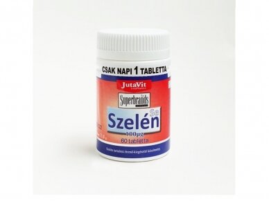 Jutavit Selenas 100 μg, 60 tabl. Jutavit Selenas 100 μg, 60 tabl.