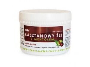 Kaštonų gelis su mentoliu ir rutinu VIRDE, 250 ml Kaštonų gelis su mentoliu ir rutinu VIRDE, 250 ml