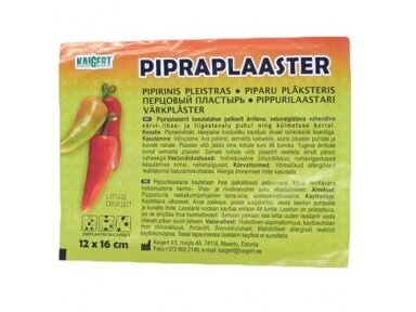 Kaigert pipirinis pleistras, 12 x 16 cm, N1 Kaigert pipirinis pleistras, 12 x 16 cm, N1