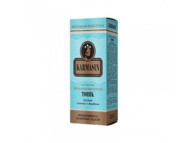 KARMASIN tonikas vitaminizuotas slenkantiems plaukams, 100 ml KARMASIN tonikas vitaminizuotas slenkantiems plaukams, 100 ml
