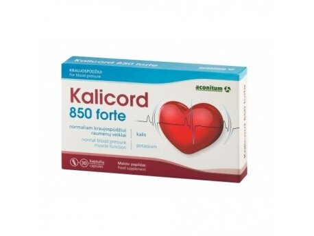 Kalicord 850 forte kaps. N30 Kalicord 850 forte kaps. N30