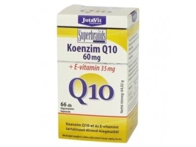 KOENZIM Q10 66KAP. JUTAVIT KOENZIM Q10 66KAP. JUTAVIT
