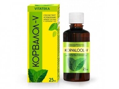 Korvalol-V 25ml Vitateka Korvalol-V 25ml Vitateka