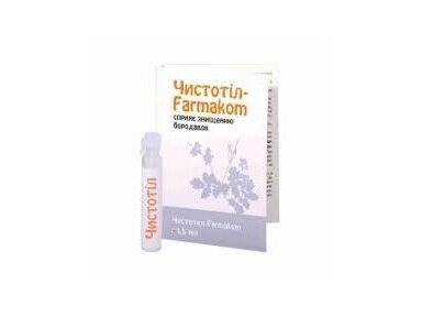 Kosmetikos gaminys ČISTOTEL-FARMAKOM 1.5ml Kosmetikos gaminys ČISTOTEL-FARMAKOM 1.5ml