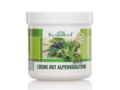 Kojų kremas su Alpių žolelėmis Kräuterhof, 250 ml Kojų kremas su Alpių žolelėmis Kräuterhof, 250 ml