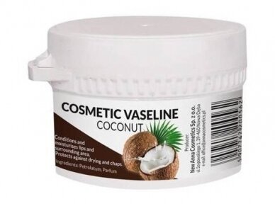 KOSMETINIS VAZELINAS KOKOSAS 50 gr. KOSMETINIS VAZELINAS KOKOSAS 50 gr.